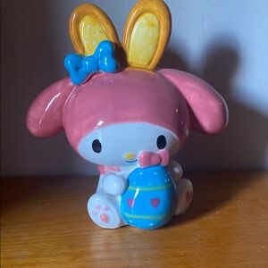 Blue Sky Pottery My Melody Hello Kitty Ceramic Figurine